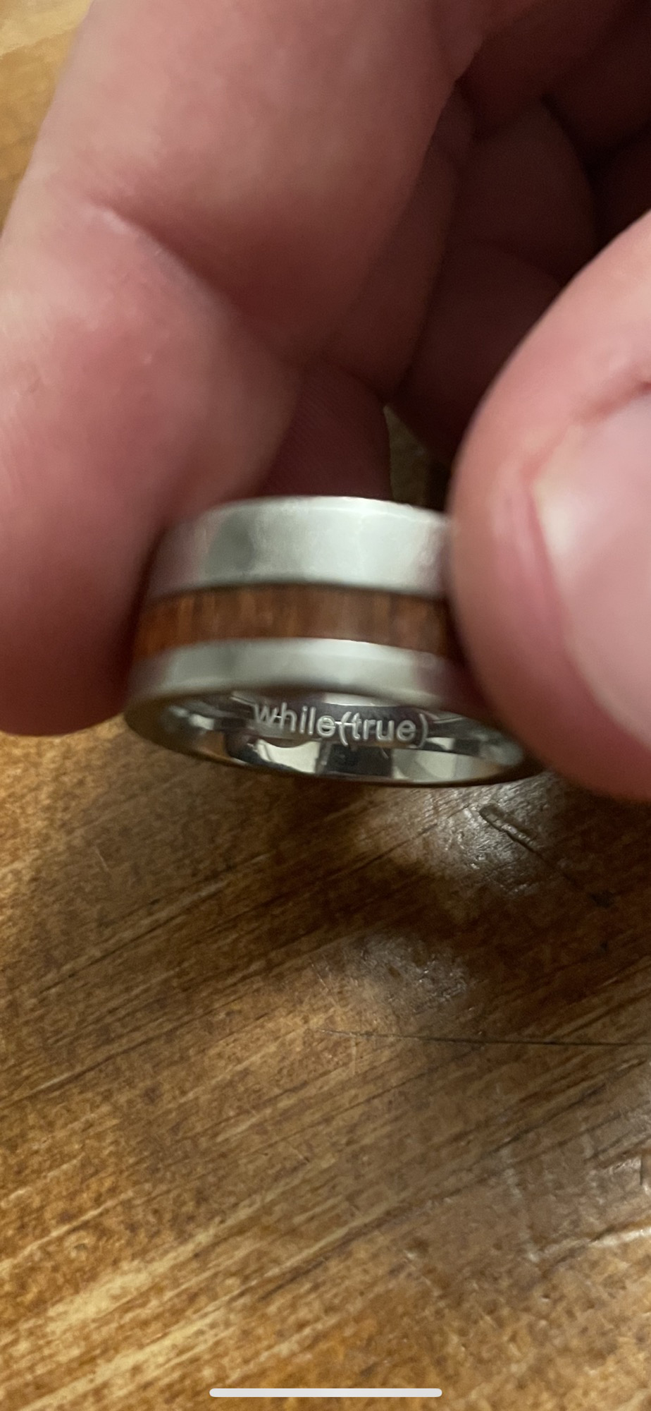 程序员夫妇的结婚戒指