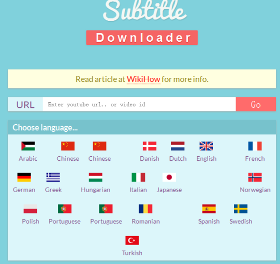 youtube subtitles downloader