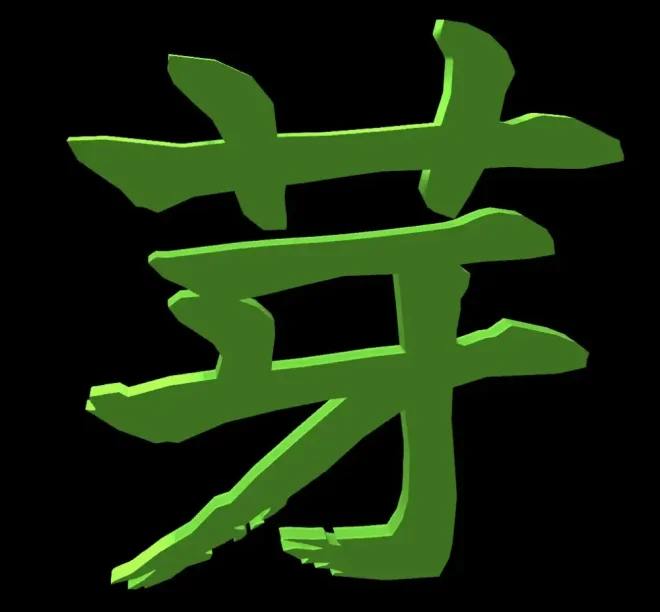 图4：从文本生成3D网格